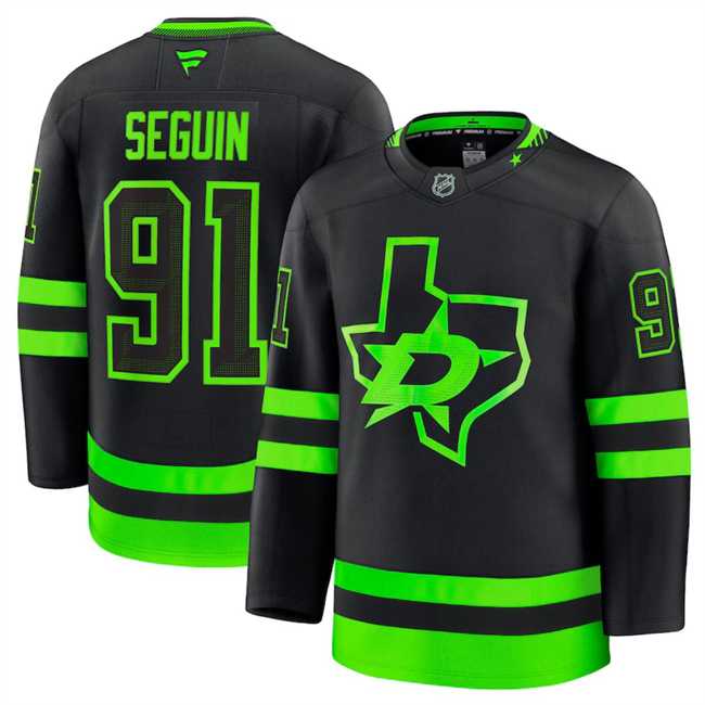 Men's Dallas Stars #91 Tyler Seguin Black 2024-25 Alternate Stitched Hockey Jersey Dzhi,We sell and wholesale Men's Dallas Stars #91 Tyler Seguin Black 2024-25 Alternate Stitched Hockey Jersey Dzhi on line form chian!